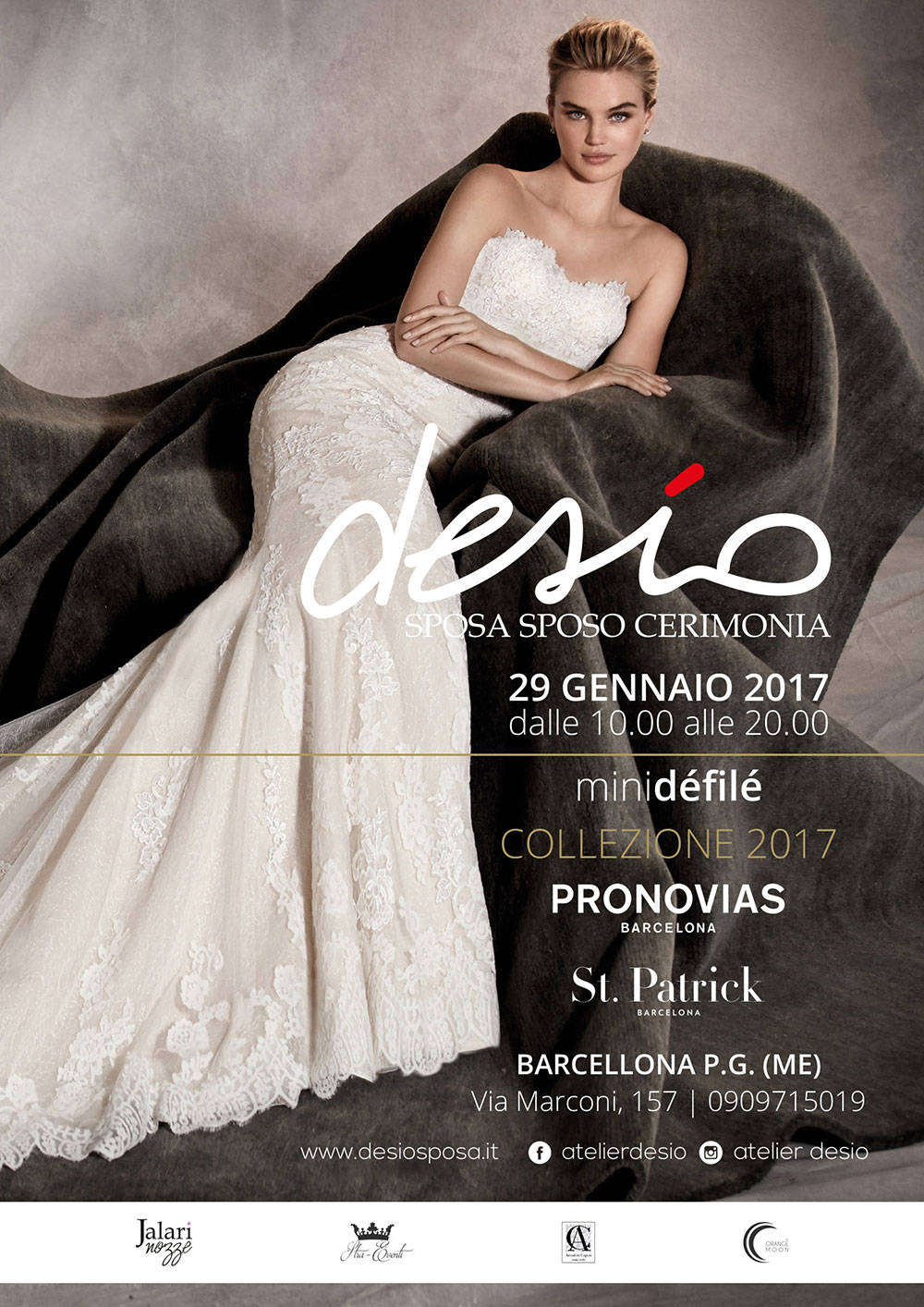 Trunk Show Pronovias St Patrick 17 Desio Sposa